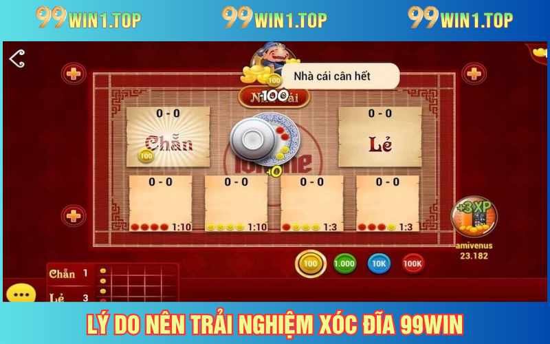 Lý do khách hàng chơi xóc đĩa liên tục