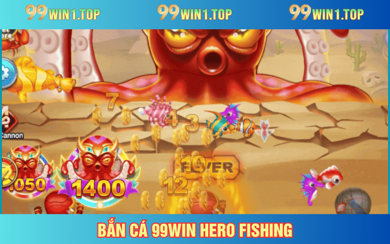 Trở thành siêu anh hùng với Hero Fishing